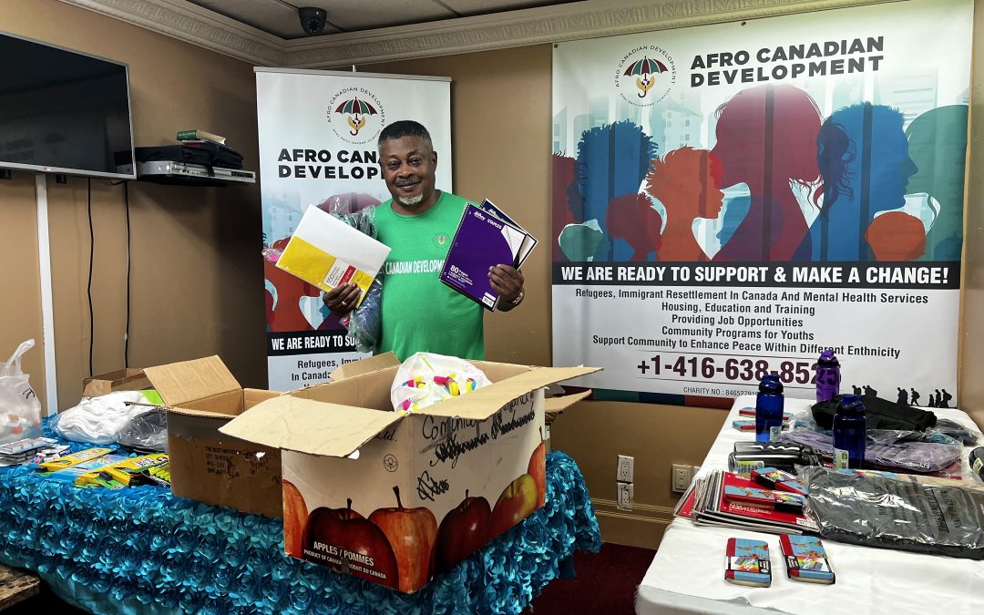 Afro Canadian Development Launching Back To School Aid For Children & Youths In Need