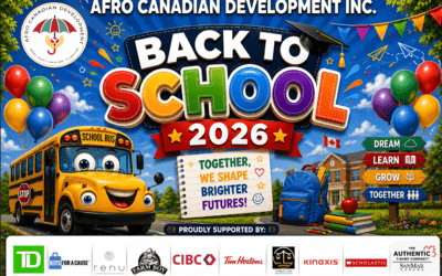 Afro Canadian Development Inc. Successfully Completes 2026 Back-to-School Aid Initiative, Distributing 427 Backpacks to Children and Families